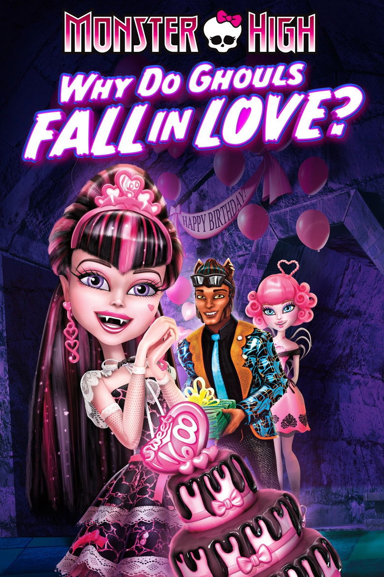 Monster High Double Feature Friday Night Frights And Why Do Ghouls Fall In Love มอนสเตอร์ไฮ รวม 2 ตอนสุดแซบ ศึกศุกร์ซิ่งสองเท้า&ปิ๊งหัวใจยัยปีศาจ (2013)