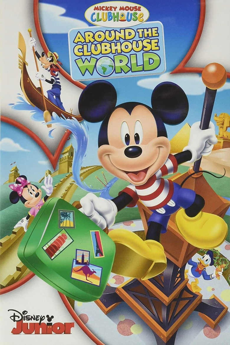 Mickey Mouse Clubhouse Around The Clubhouse World บ้านมิคกี้เม้าส์แสนสนุก ตอน ท่องโลกไปกับบ้านแสนสนุก ตอนที่1-4