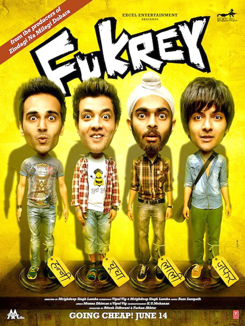 Fukrey แก๊งรั่วลุ้นเรียน (2013)