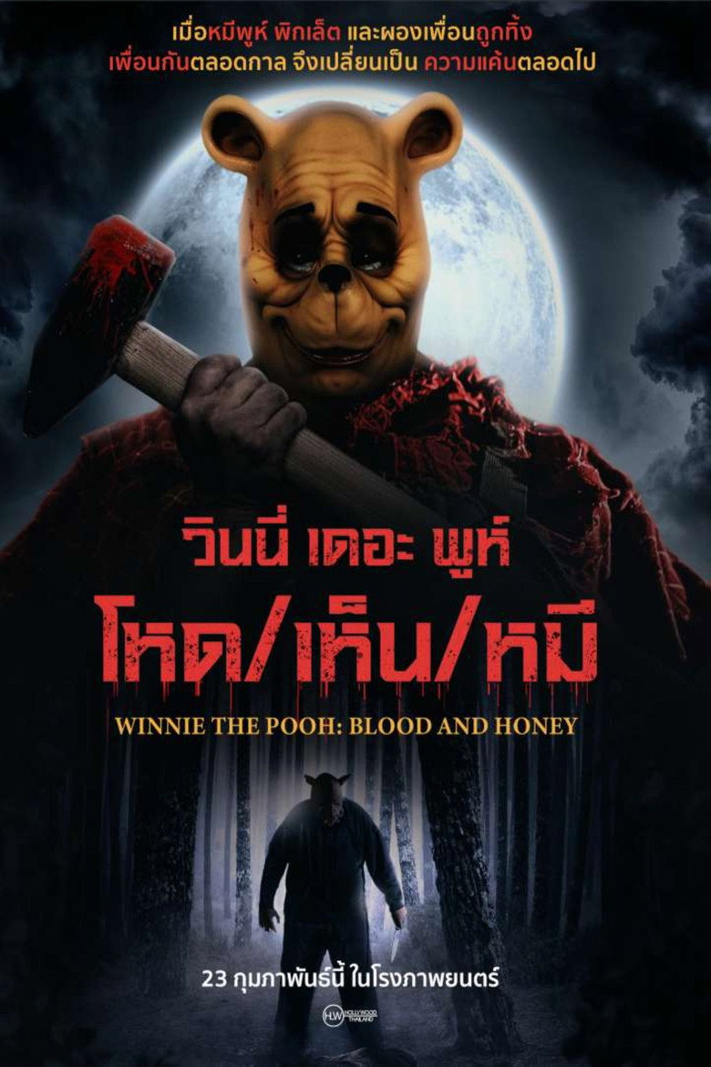 Winnie the Pooh Blood and Honey วินนี่ เดอะ พูห์ โหด/เห็น/หมี (2023)