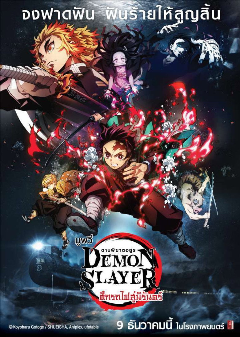 Demon Slayer the Movie Mugen Train ดาบพิฆาตอสูร เดอะมูฟวี่ ศึกรถไฟสู่นิรันดร์ (2020)