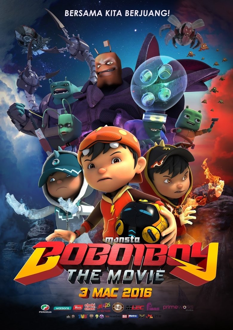 BoBoiBoy The Movie โบบอยบอย เดอะมูฟวี่ (2016)